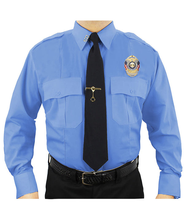 police dress shirt Men's Long Sleeve Police Costume Shirt | Police Costumes | Adult | Mens | S | Blue