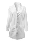 White Lab Coat For Women Medical Uniform