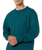 Men's Long-Sleeve Heavyweight Workwear Pocket T-Shirt