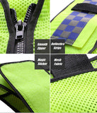 High Reflective Safety Security Vest, High Visibility Mesh Adjustable