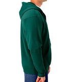 Men's Forest Green Fleece Hoodies & Sweatshirts