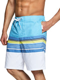 Quick Dry Beach Shorts Bathing Suits with Inner Mesh Liner and Pockets