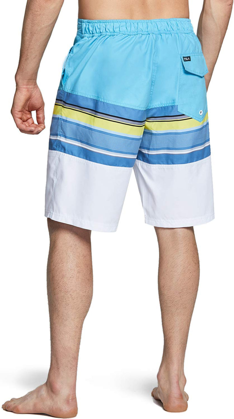 Quick Dry Beach Shorts Bathing Suits with Inner Mesh Liner and Pockets