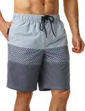Men's Swim Trunks Bathing Suits with Inner Mesh Liner and Pockets