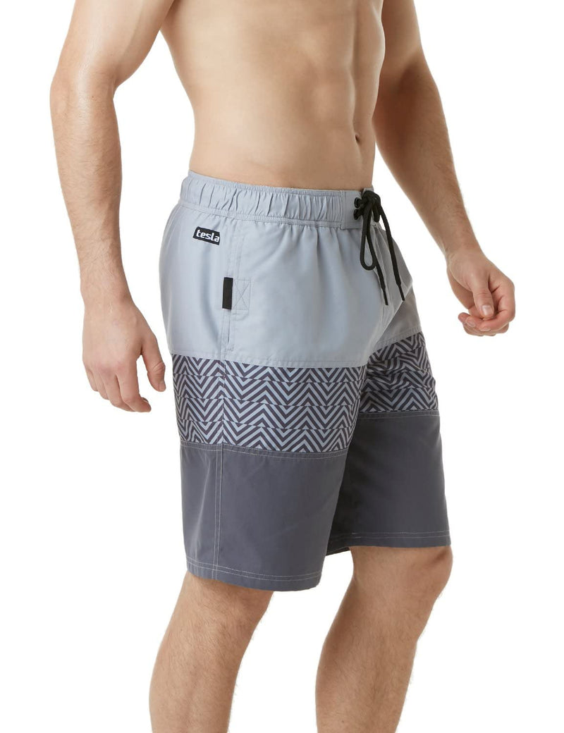 Men's Swim Trunks Bathing Suits with Inner Mesh Liner and Pockets