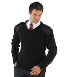 Wholesale Men's Security Guard Uniforms Sweater Pullover Sweater