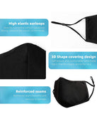 Washable Reusable Cloth Face Mask Adjustable Mask Adult