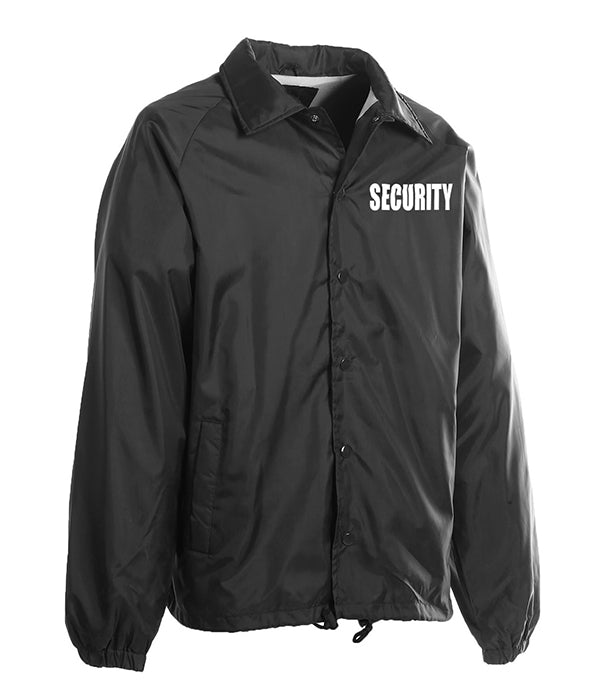 Custom security jackets best sale