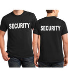 Security T-Shirt Printed Short Sleeve