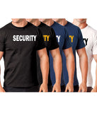Security T-Shirt Printed Short Sleeve