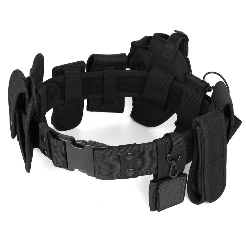Security Tactical Modular Equipment System Molded Duty Belt With 10 Components