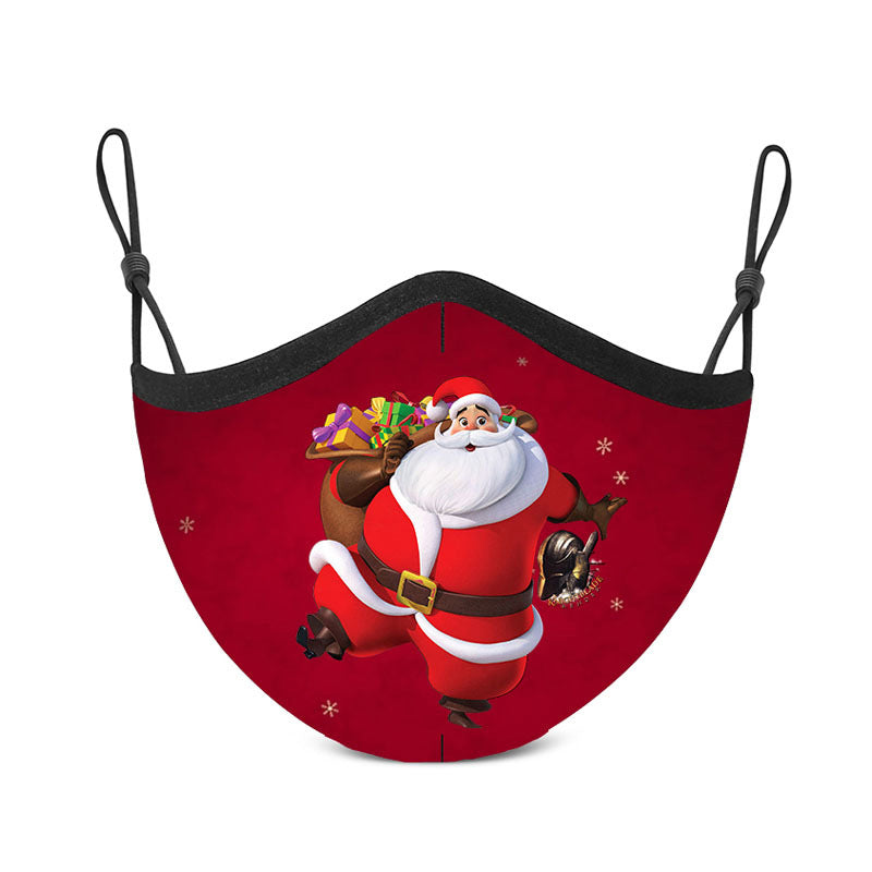 Christmas New Year Gift Face Masks for Adults Women Cotton
