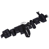 Security Tactical Modular Equipment System Molded Duty Belt With 10 Components