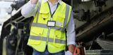 High Visibility Safety Vest - Multi Pockets Reflective Mesh Breathable Workwear